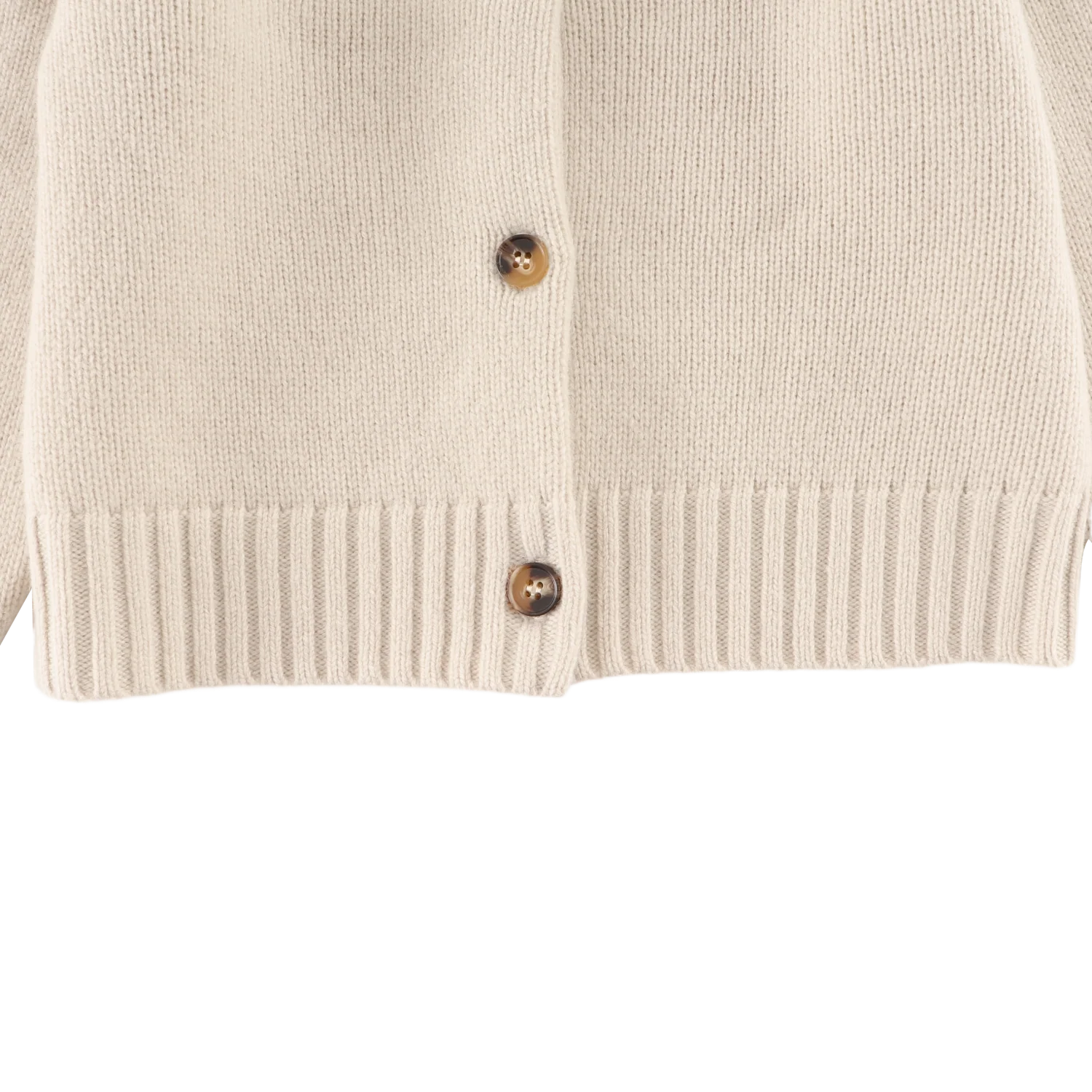 Amynda Merino Wool Cardigan | Soft Sand - Image 4