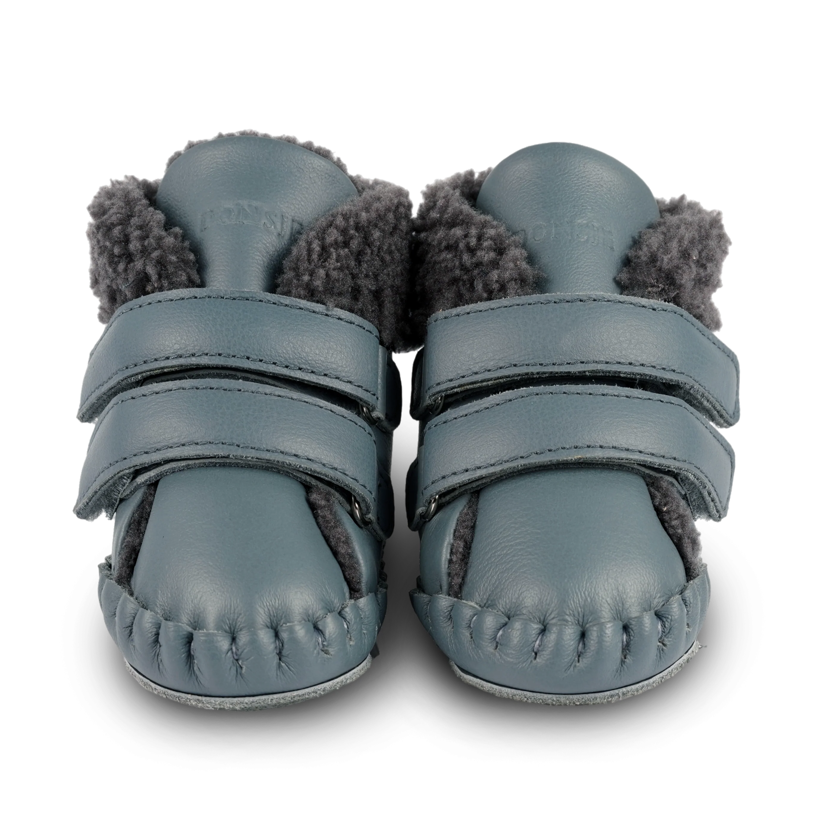 Bicker Booties | Blue Stone Leather - Image 3