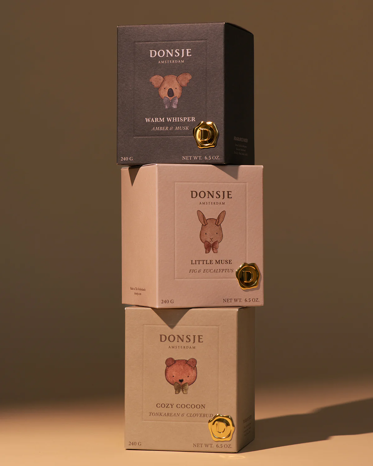 The Donsje Scented Candle for Moms and Moms-to-Be – Cozy Cocoon | Tonkabean + Clovebud - Image 3