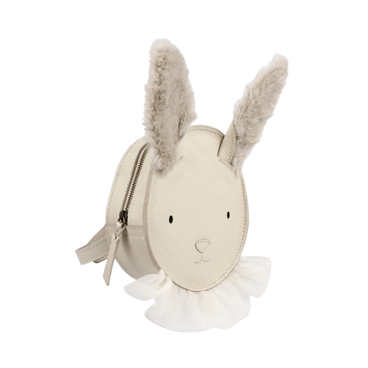 Festie Backpack | Festive Rabbit | Cream Leather - Image 3