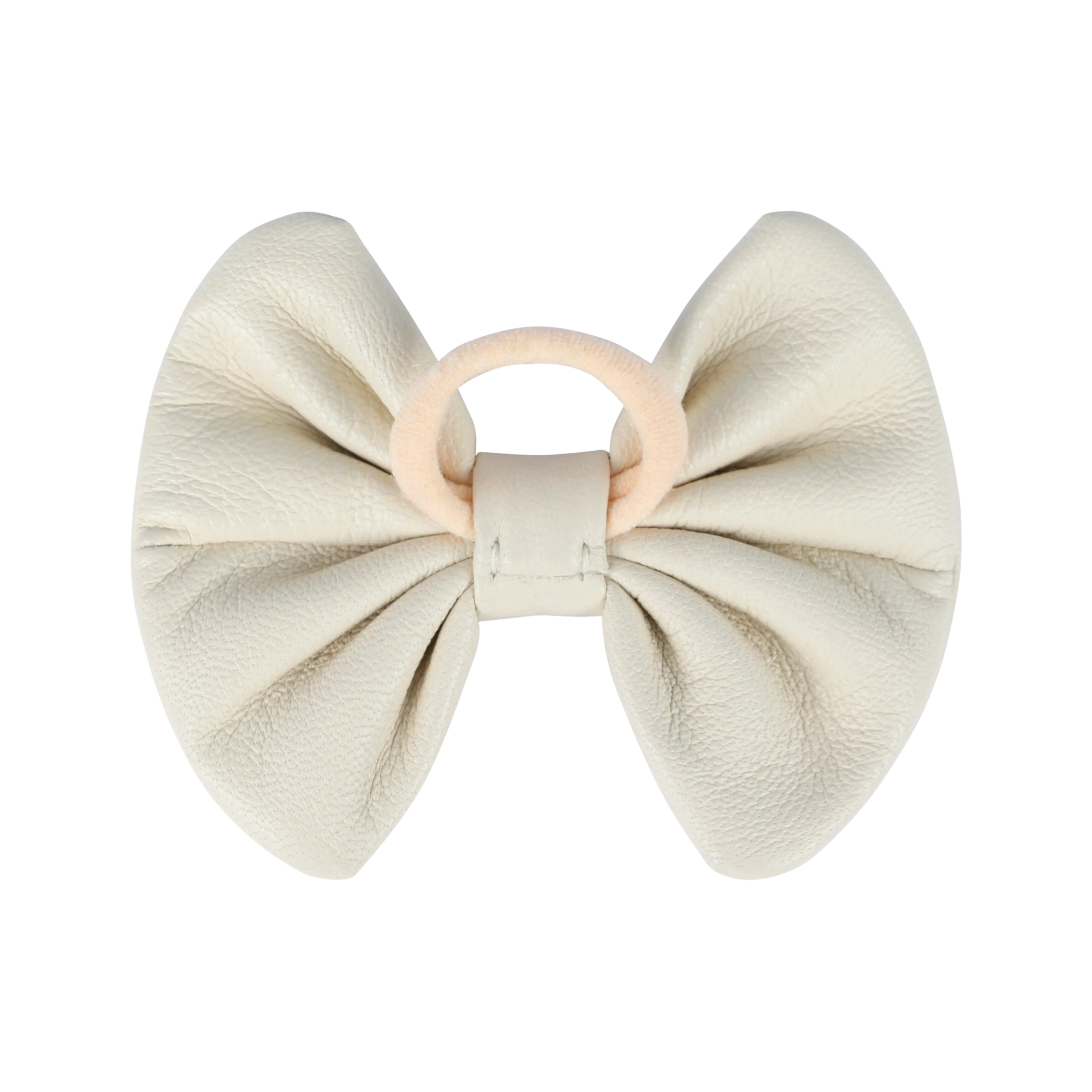 Floor Hair Tie | Cream Sheep Leather - Image 3