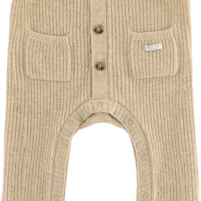 Geertje Merino Wool Jumpsuit | Biscotti Melange - Image 4