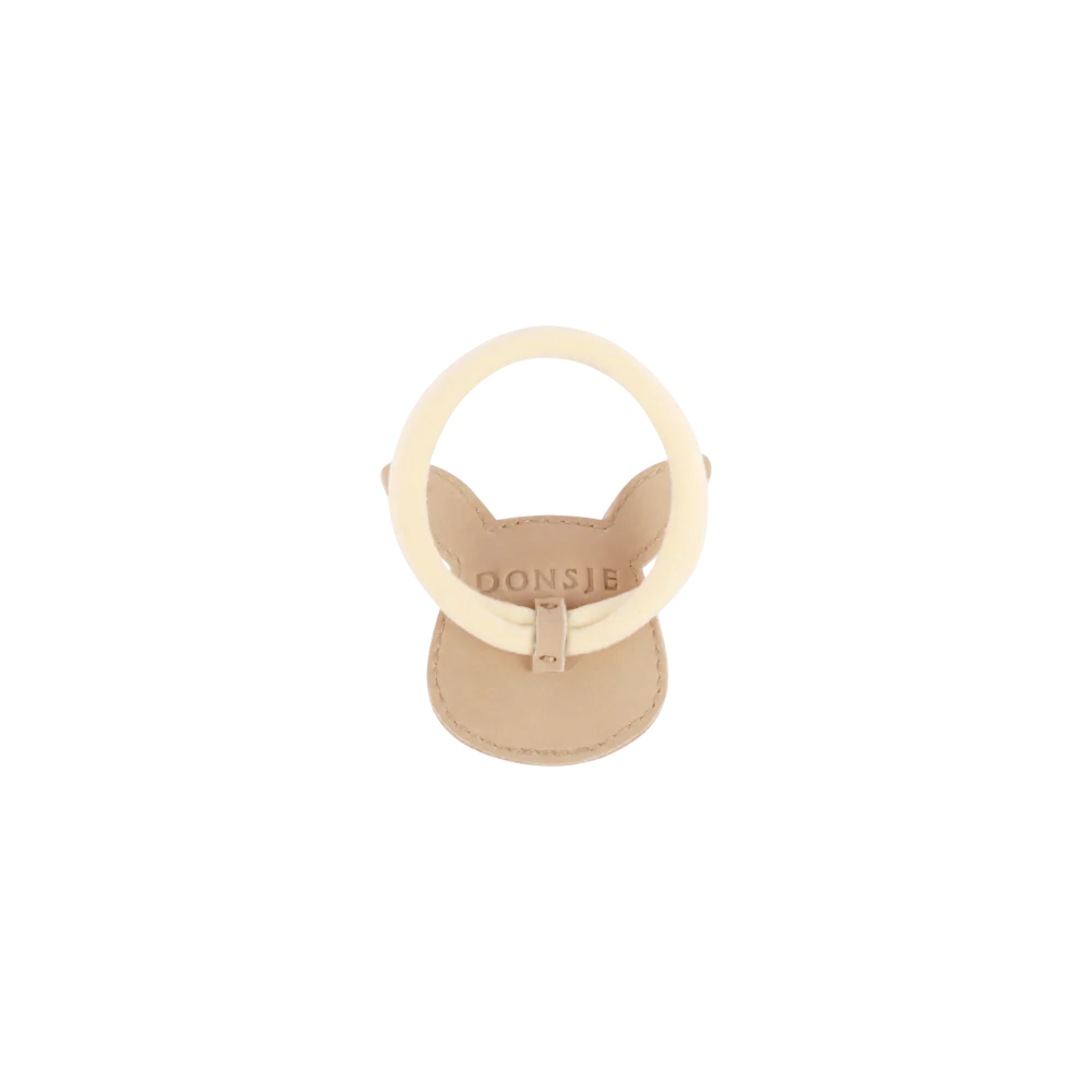 Josy Classic Hair Tie | Bunny | Taupe Nubuck - Image 3