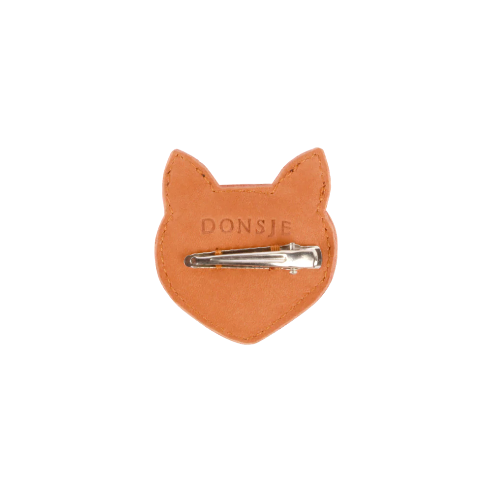 Josy Classic Hairclip | Fox | Maple Nubuck - Image 3