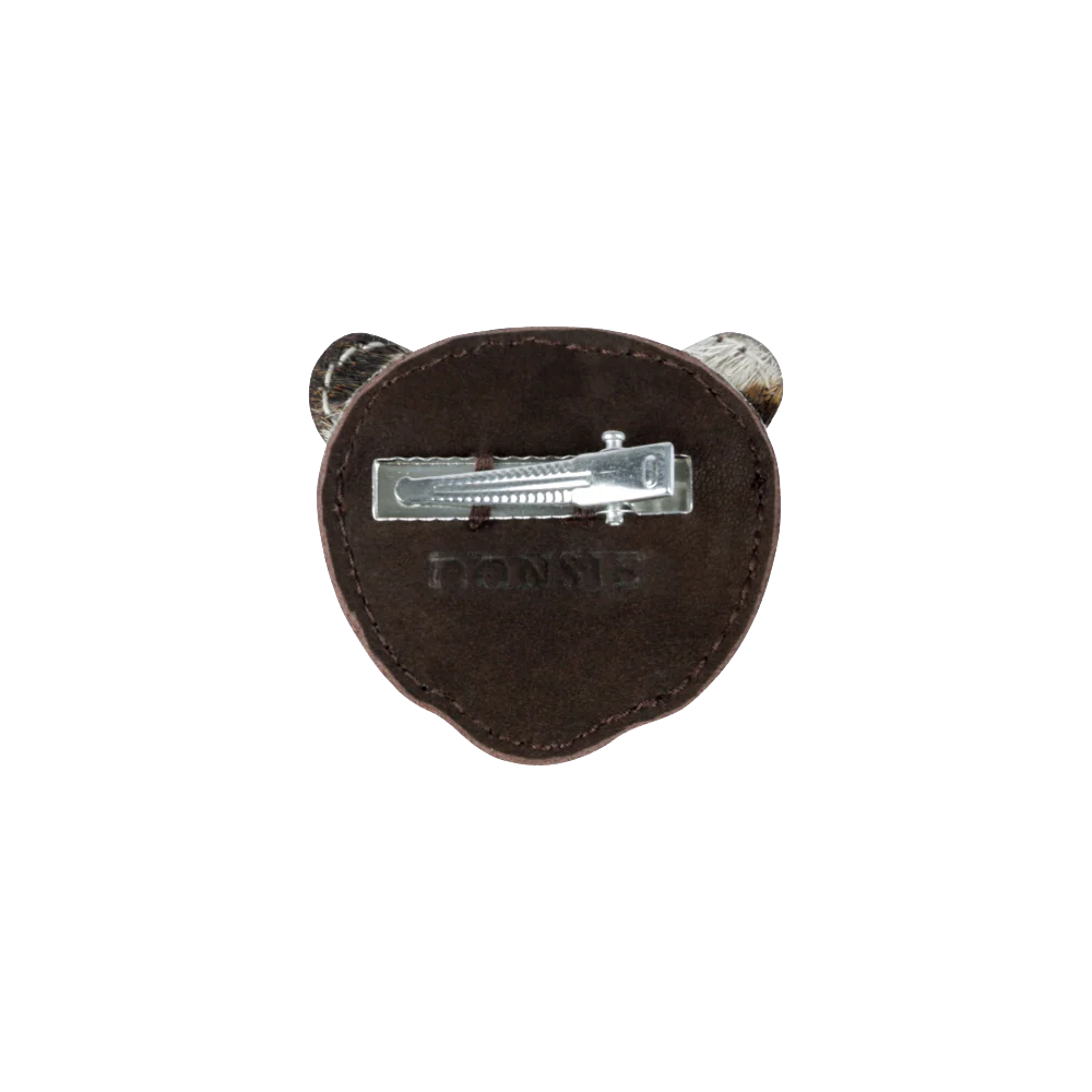 Josy Exclusive Hairclip | Jaguar | Jaguar Spotted Cow Hair - Image 3