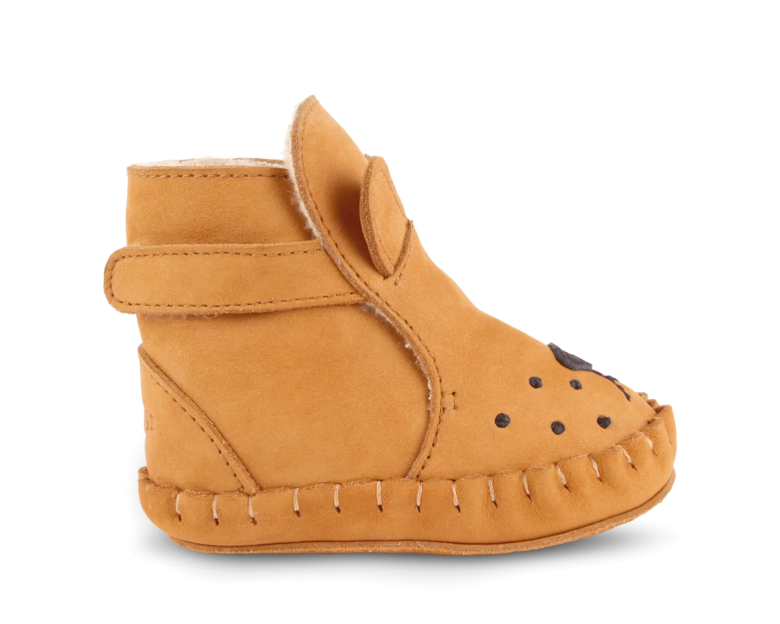 Kapi Classic Booties | Lion | Caramel Nubuck - Image 5