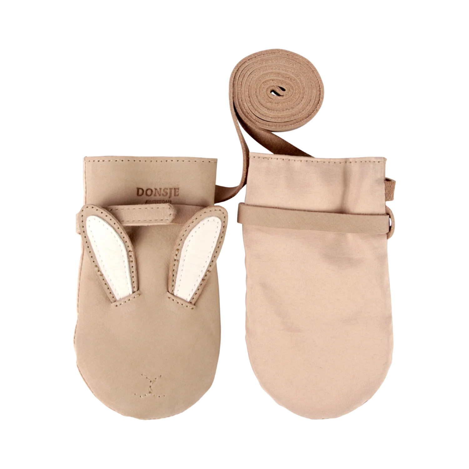 Kapi Classic Mittens | Bunny | Taupe Nubuck - Image 3