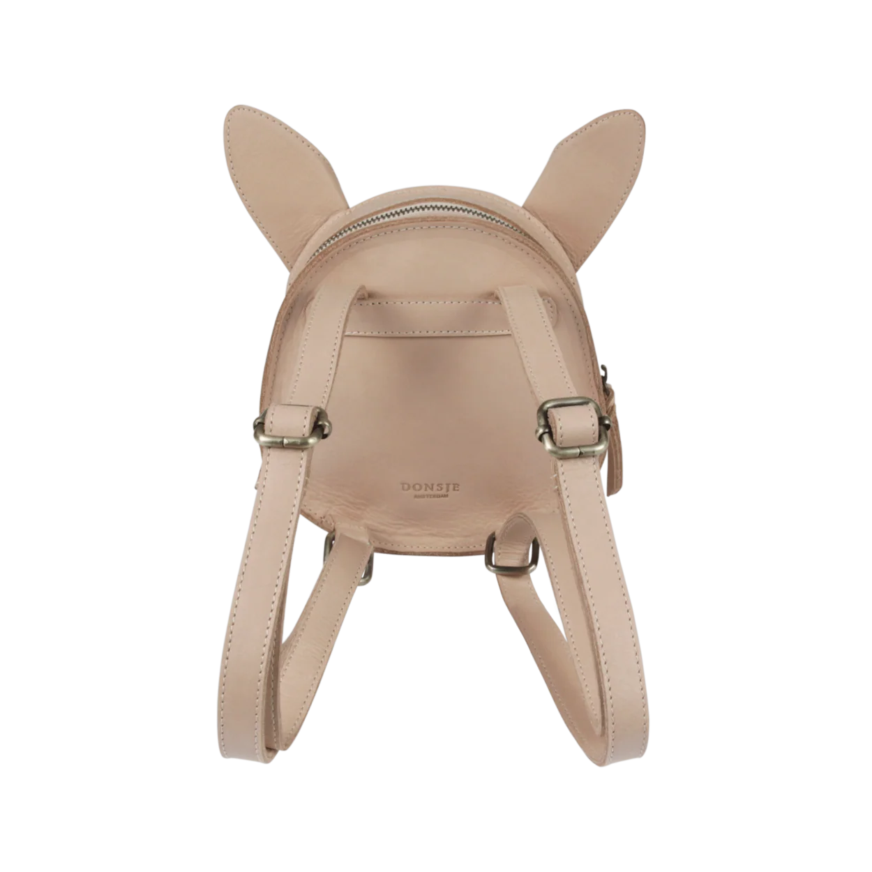 Kapi Exclusive Backpack | Fluffy Bunny | Light Rust Leather - Image 5