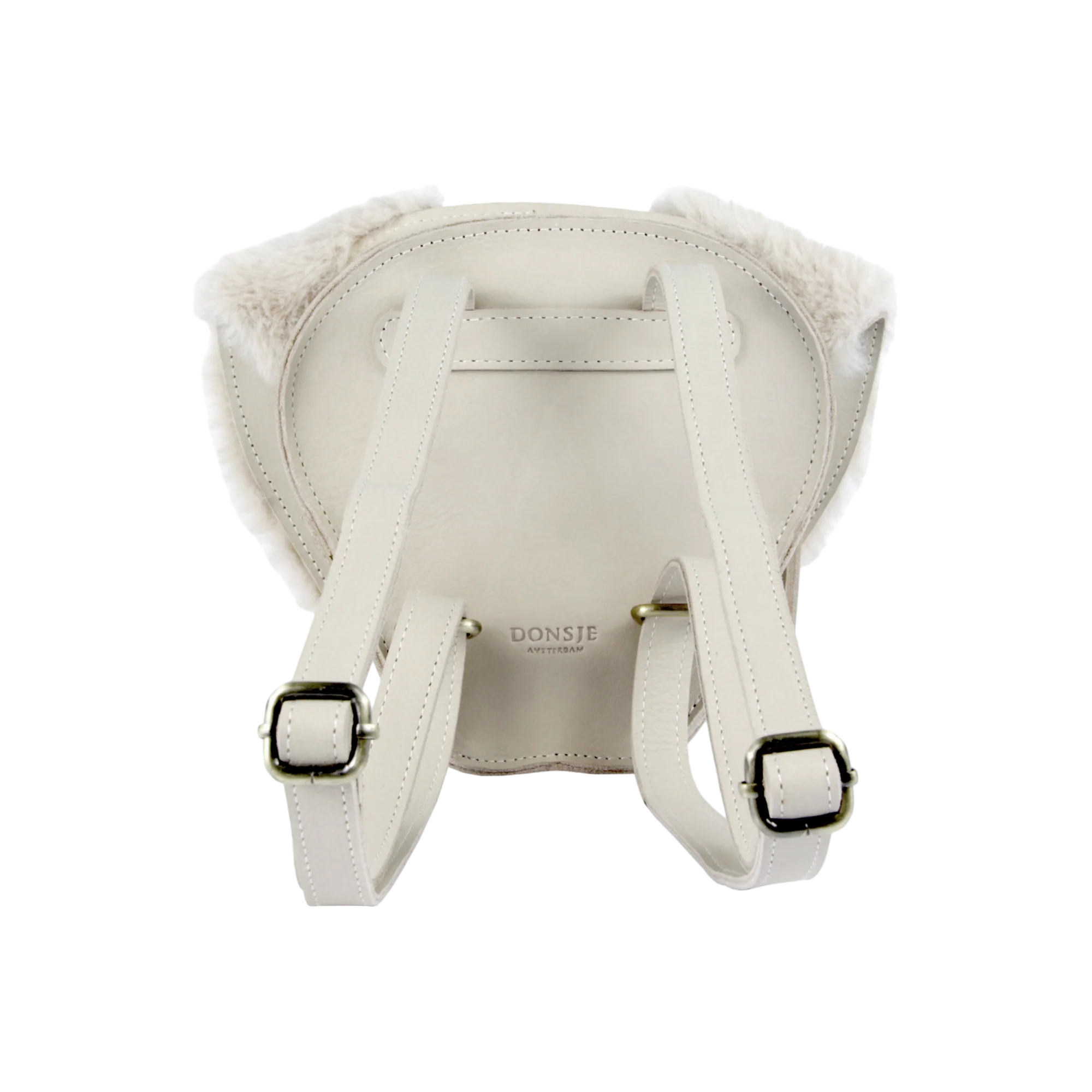 Kapi Exclusive Backpack | Golden Retriever | Ivory Classic Leather - Image 4