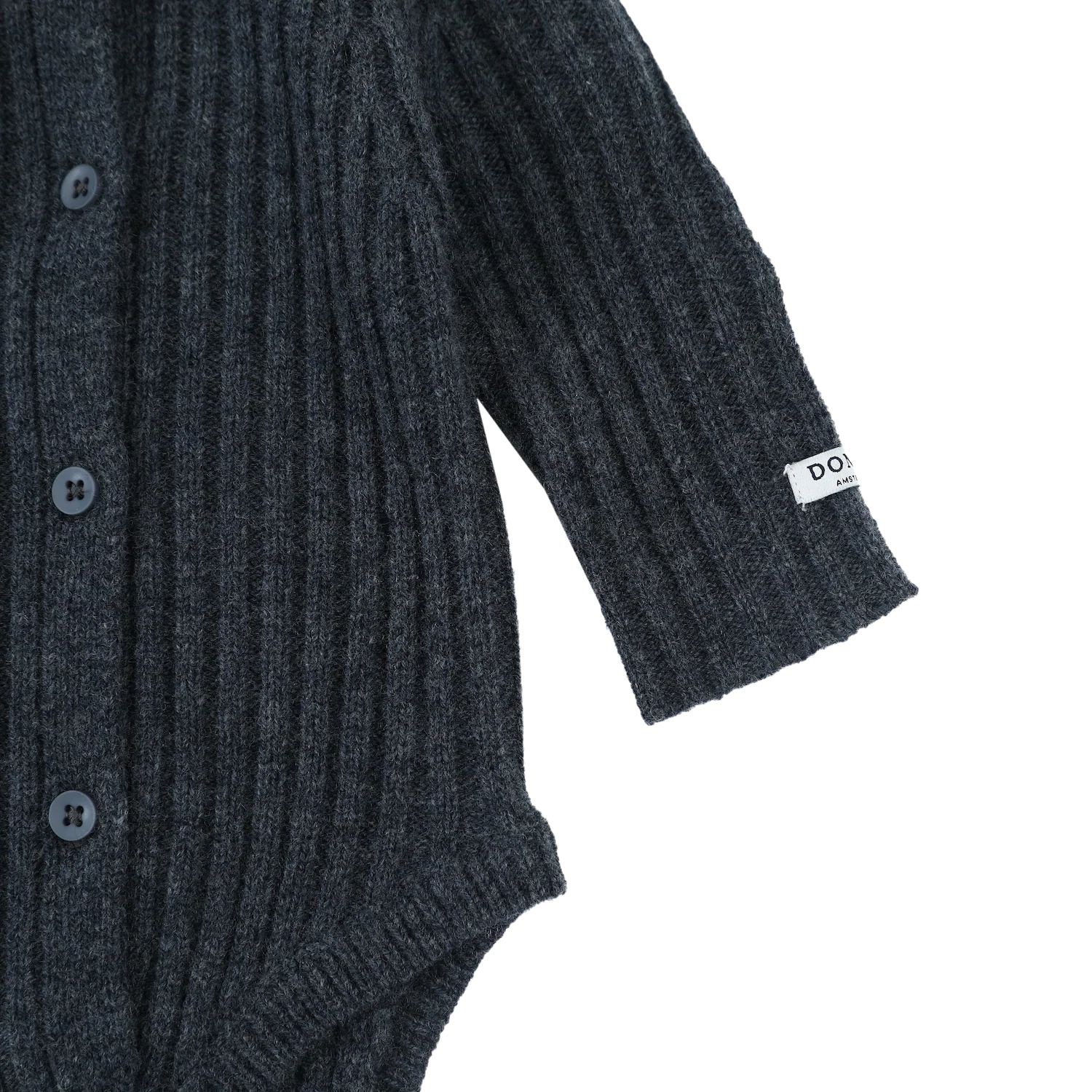 Kees Merino Wool Romper | Dark Navy Melange - Image 5