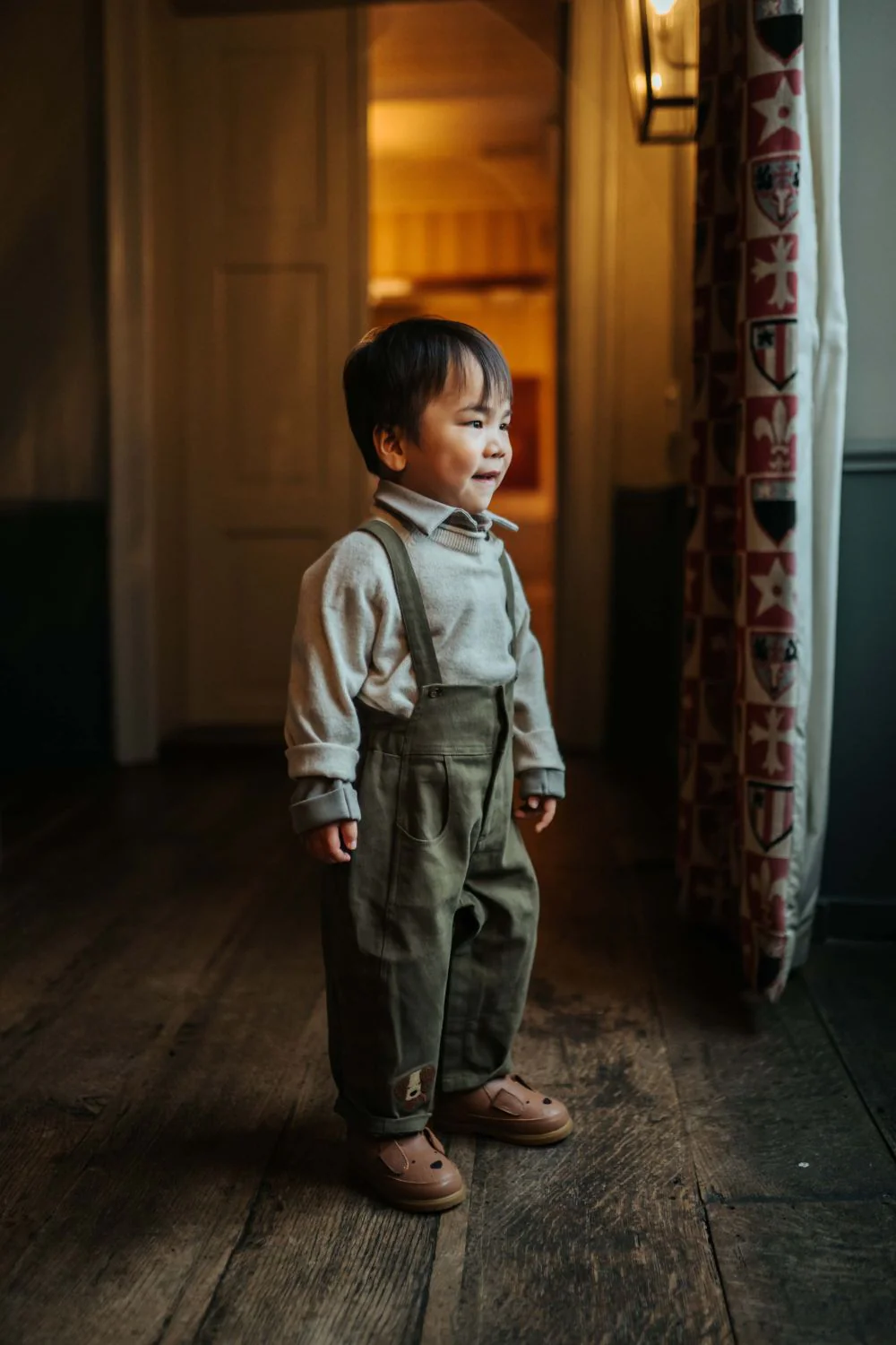 Lewes Overalls | Stone Green - Image 3