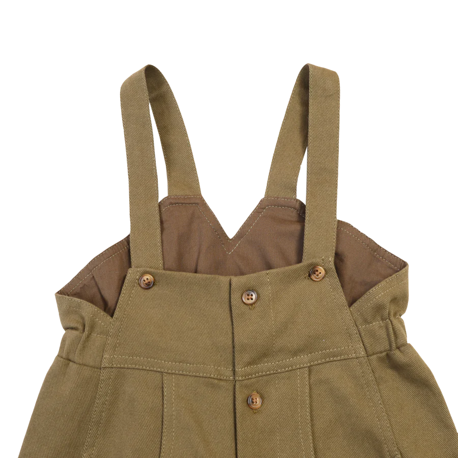 Lewes Overalls | Stone Green - Image 5