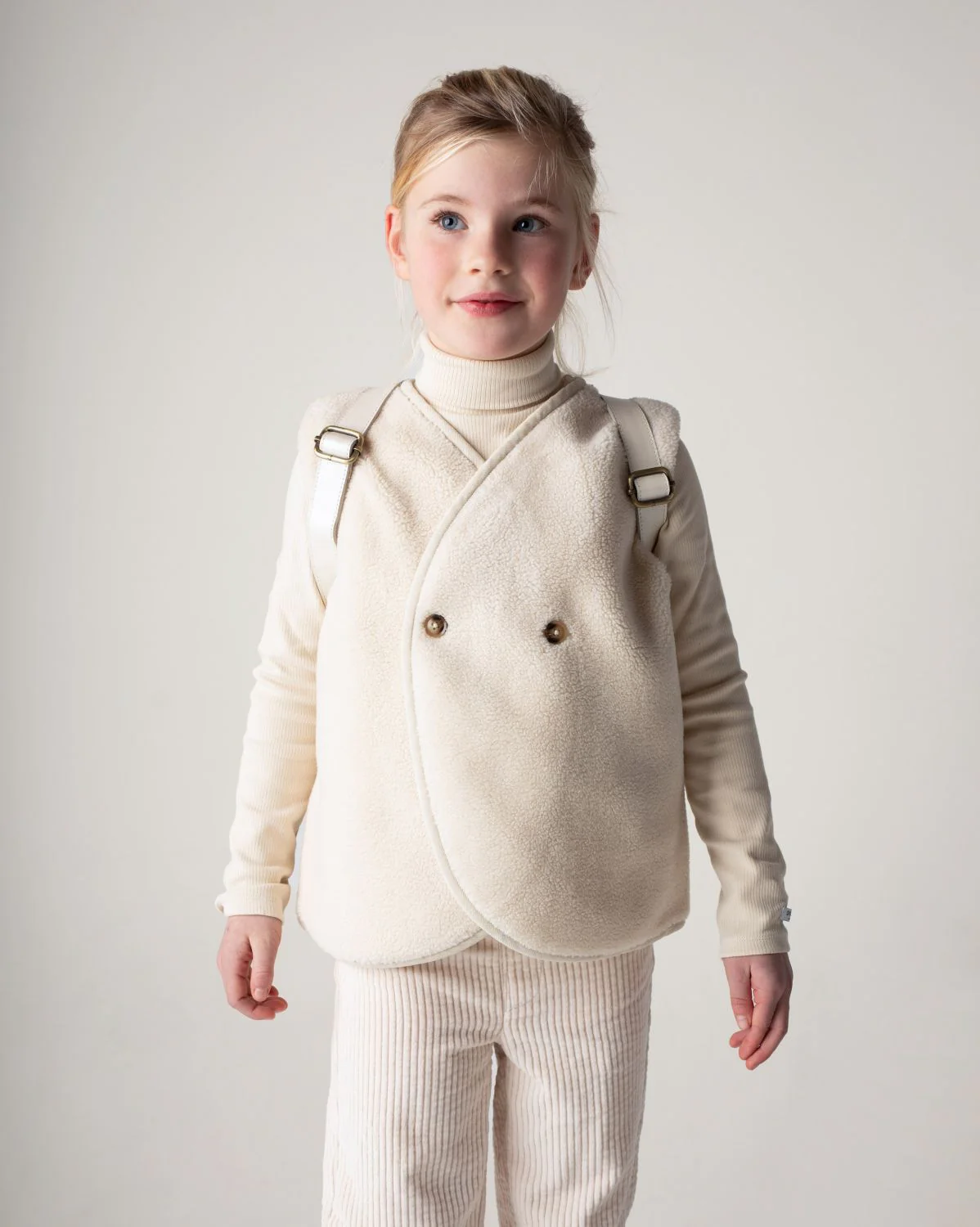 Monty Gilet | Cream - Image 3