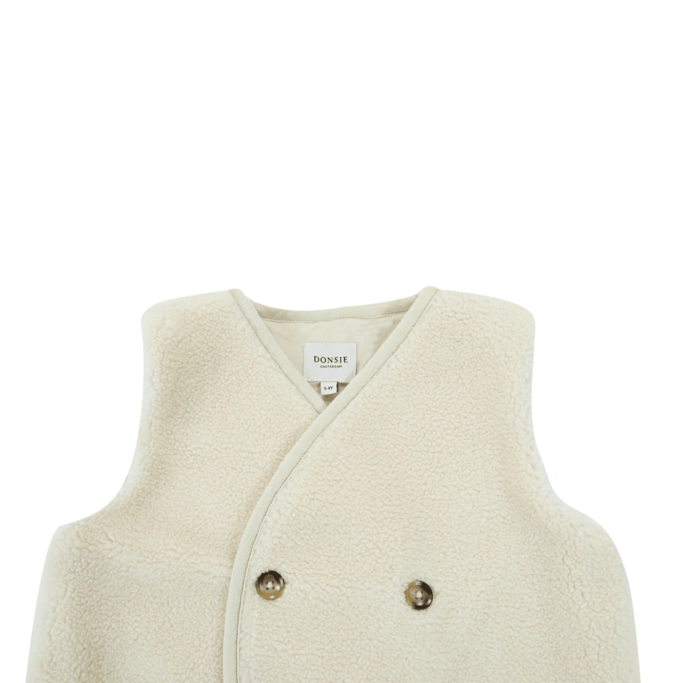 Monty Gilet | Cream - Image 5