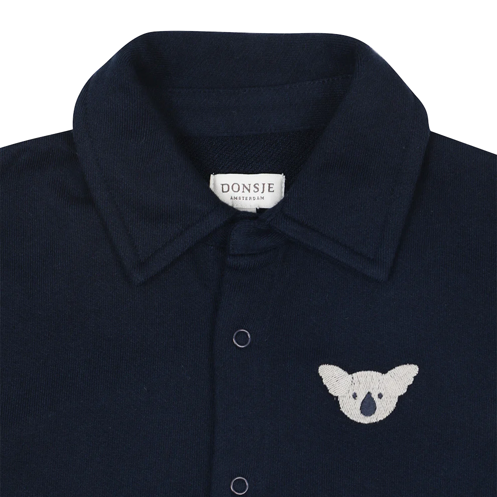 Piebe Jumpsuit | Koala | Navy Blue - Image 4