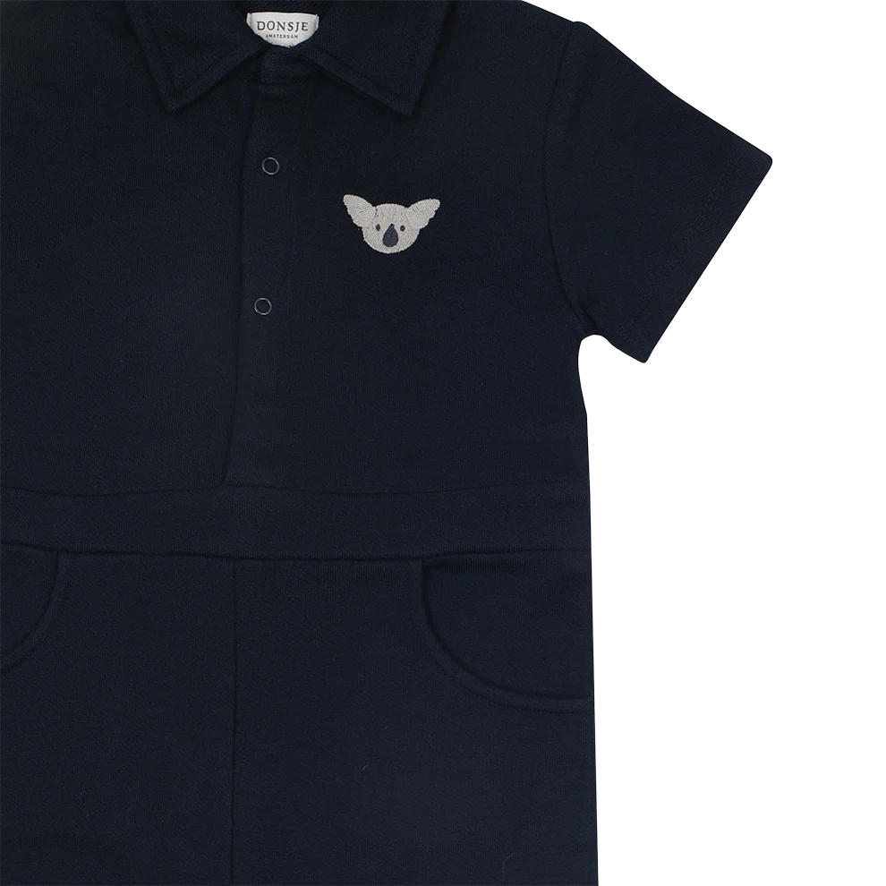 Piebe Jumpsuit | Koala | Navy Blue - Image 5