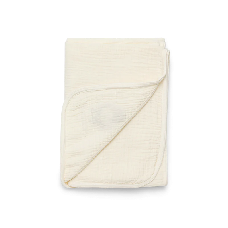 Ploekie Muslin Blanket XL | Duckling | Warm White - Image 8