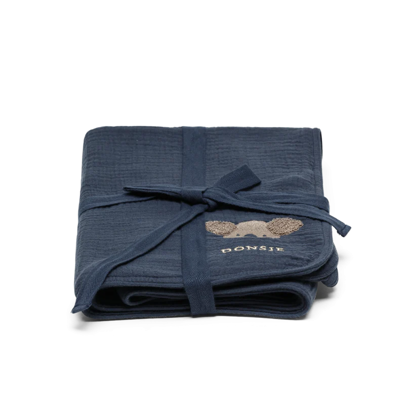 Ploekie Muslin Blanket XL | Koala | Blue Marine - Image 5