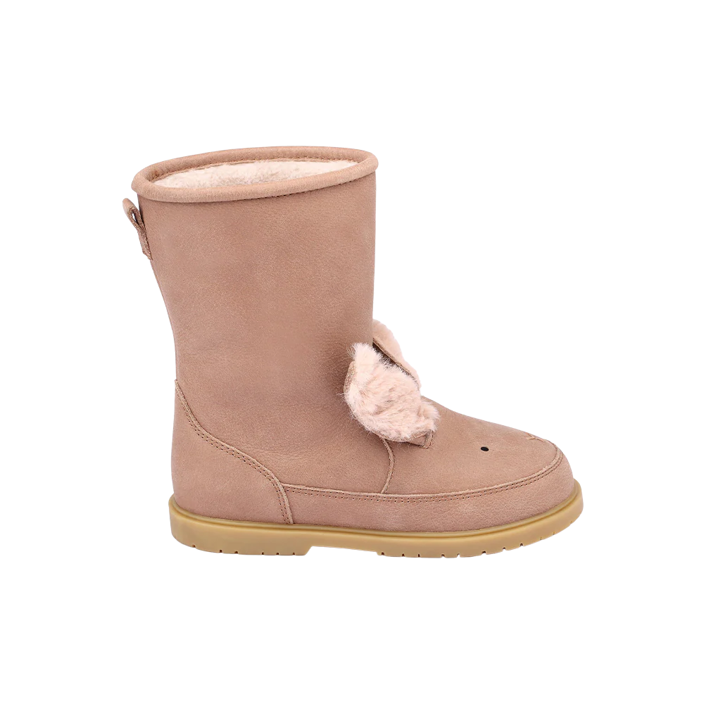 Wadudu Exclusive Boots | Fluffy Bunny | Hazelnut Leather - Image 4