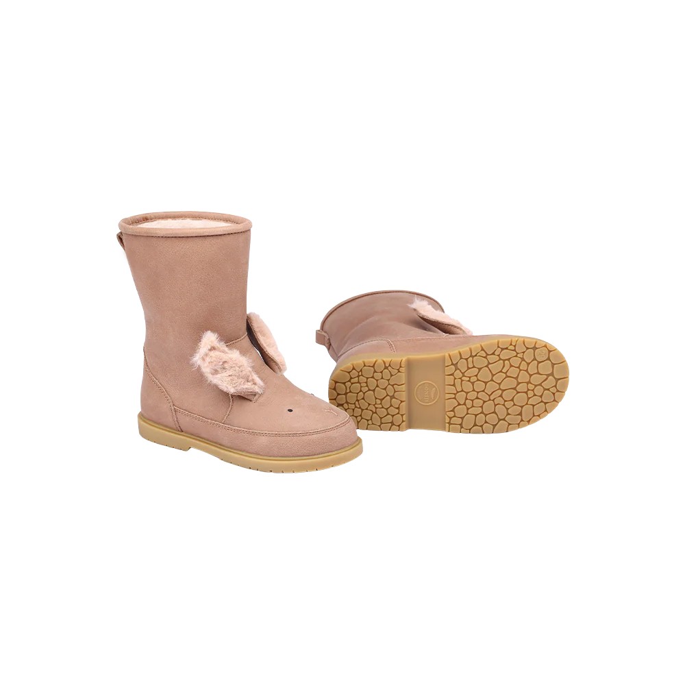 Wadudu Exclusive Boots | Fluffy Bunny | Hazelnut Leather - Image 6